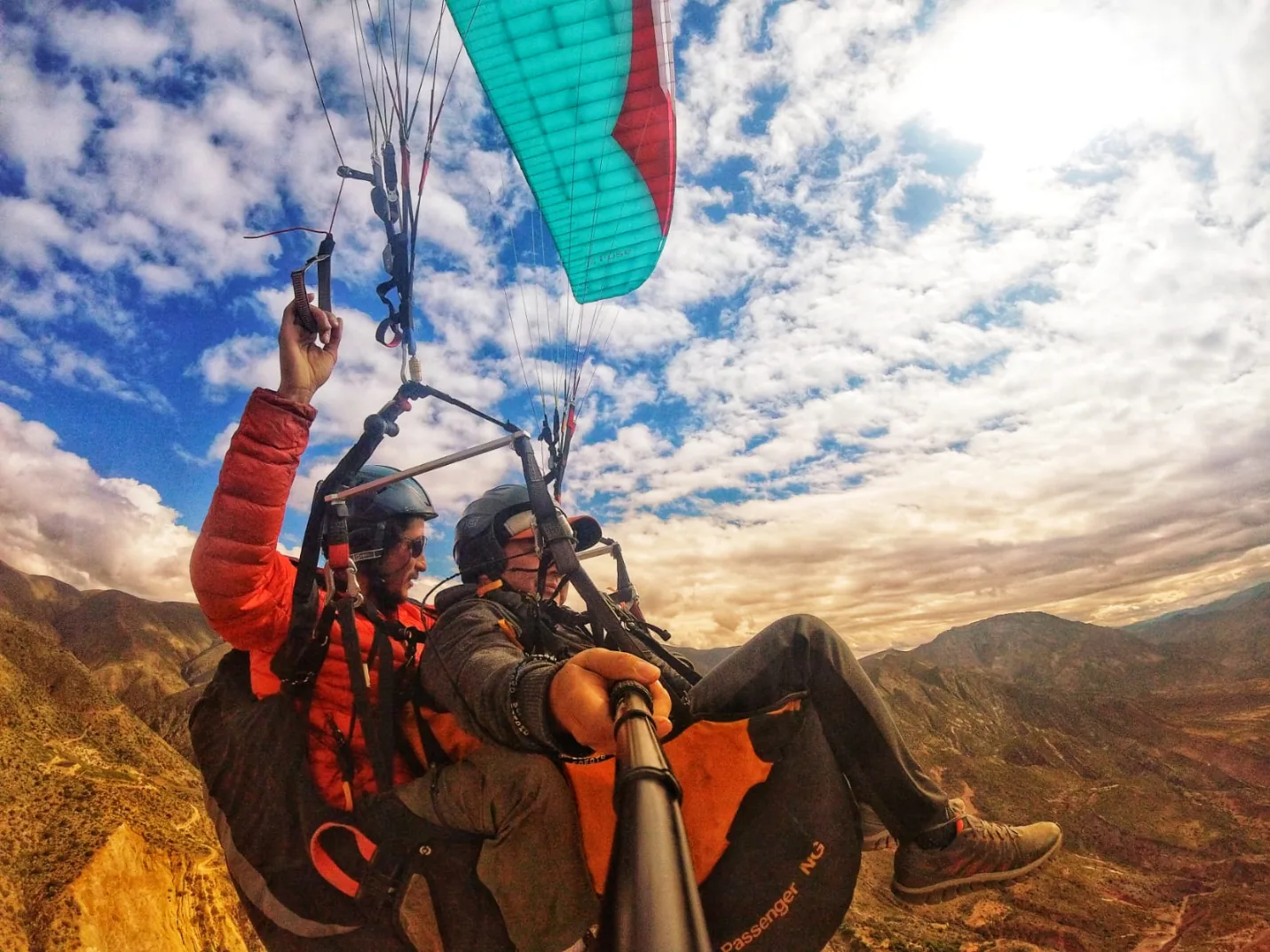 Vuelo en Parapente